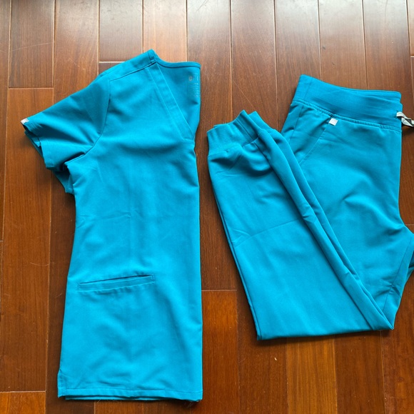 Figs - Scrub set Turquoise - Picture 2 of 6